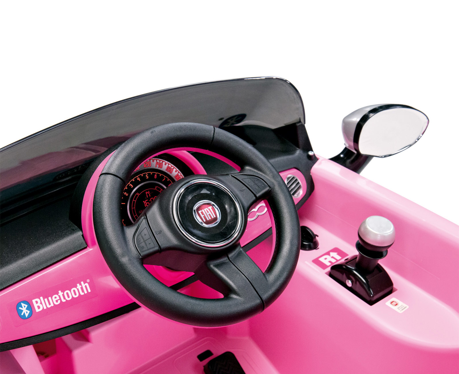 Детский электромобиль Fiat 500 Star Pink R/C, цвет – розовый  